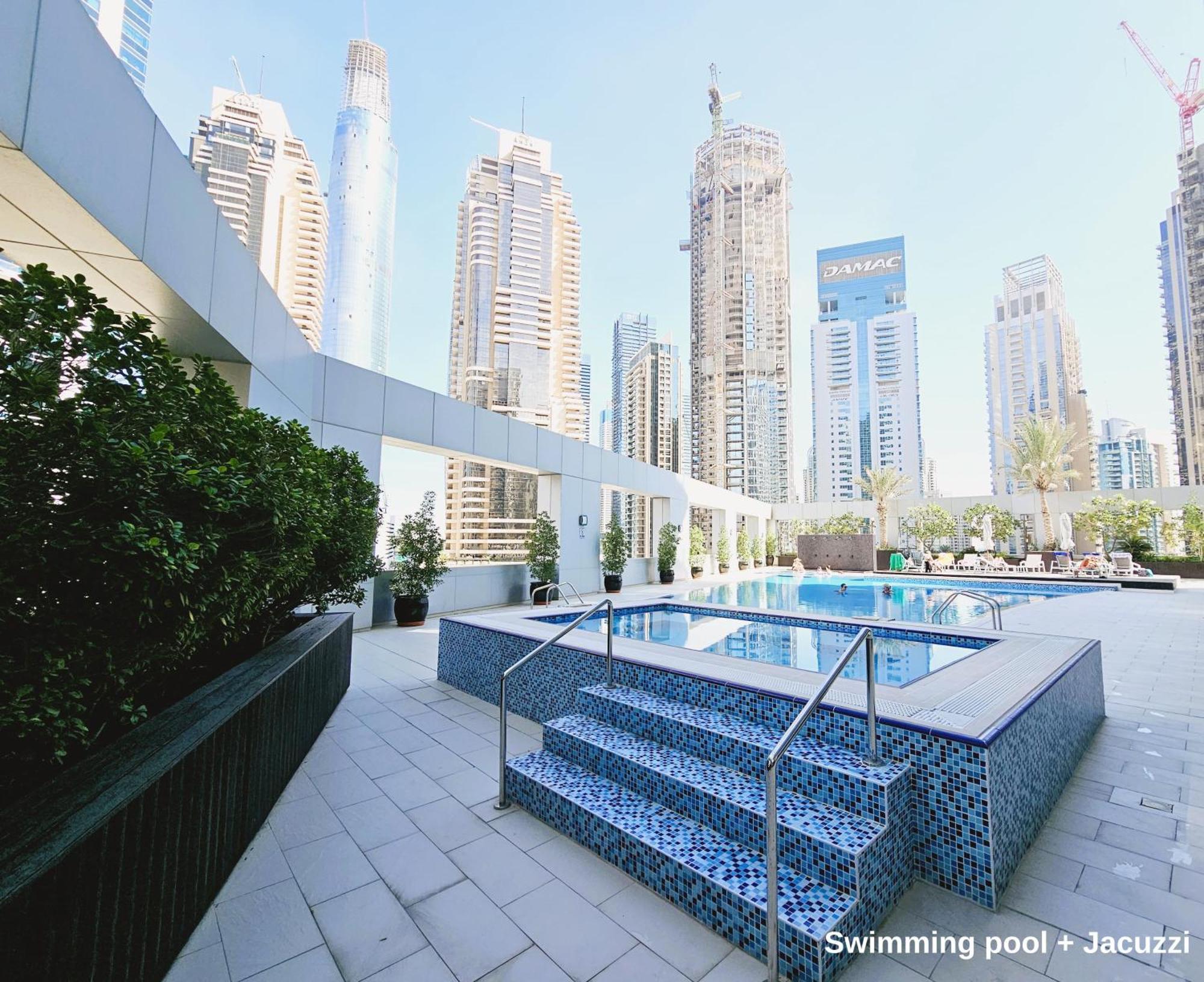 Jbr Beach & Marina Walk I Ain Dubai View I 1 Bdr Exterior foto